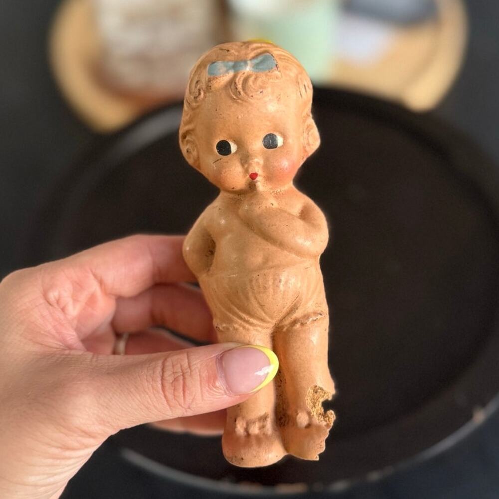 Vintage Composition Kewpie Doll